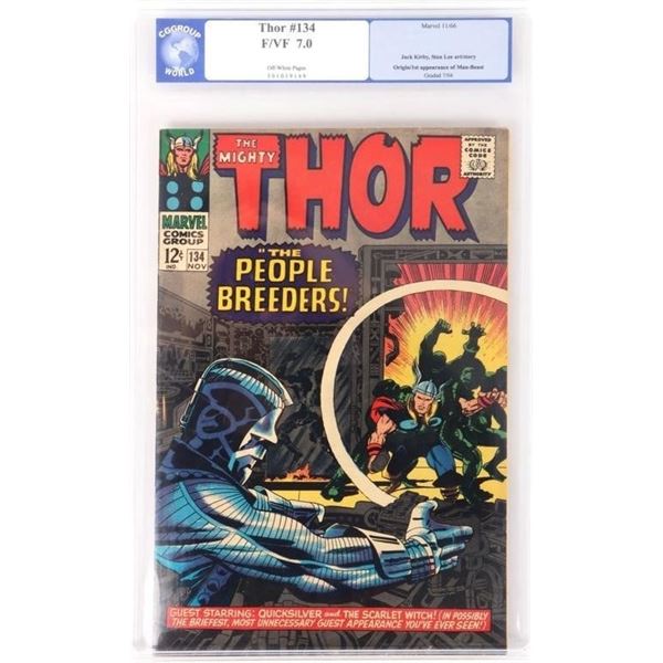 THOR #115 MARVEL 1966 CGC 7.0
