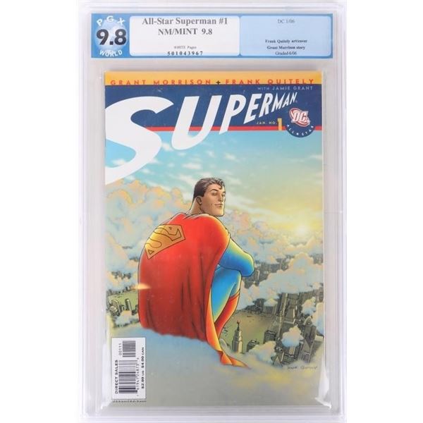 ALL-STAR SUPERMAN #1 PGX 9.8 - WHITE PAGES