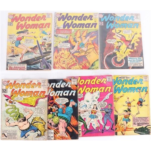 SILVER AGE DC WONDER WOMAN COMICS (5)
