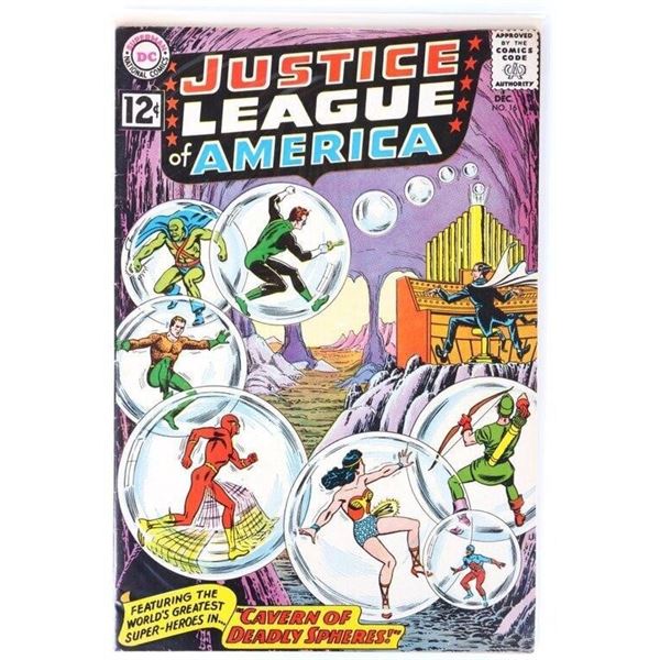 JUSTICE LEAGUE #16 - CAVERN OF DEADLY SPHERES