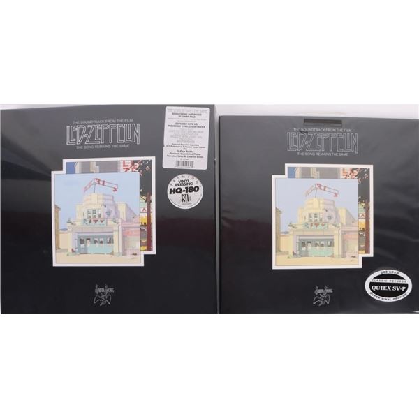 LED ZEPPELIN THE SONG REMAINS THE SAME 6 LP LOT