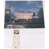 Image 1 : J M BARBER EVENING AT THE WHITE HOUSE SIGNED PRINT