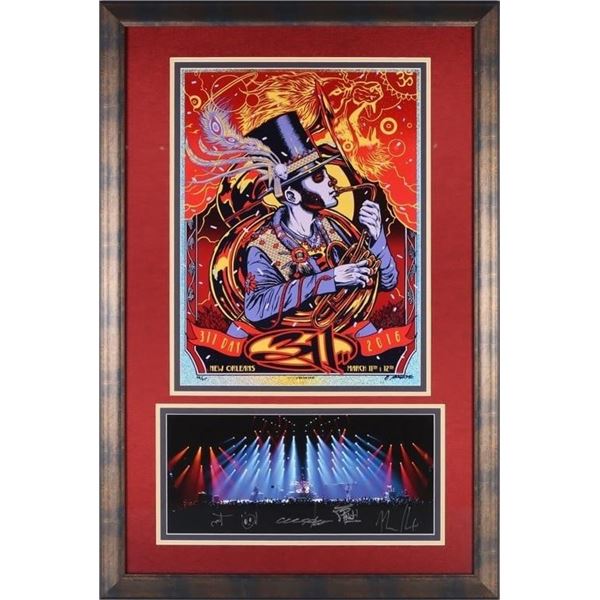 MUNK ONE LTD ED. SIGNED PRINT W/ 311 AUTOGRAPHS