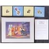 Image 1 : 'POOH'S GRAND ADVENTURE' LITHOGRAPH & TILES
