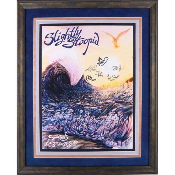 SLIGHTLY STOOPID AUTOGRAPHED ART PRINT POSTER