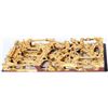Image 5 : VINTAGE CARVED ASIAN GOLD GLIT WOODEN WALL PANEL