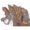 Image 5 : VINTAGE BALINESE INDONESIA DRAGON BOAT WALL PANEL