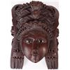 Image 5 : ANTIQUE CHINESE DAOIST ROSEWOOD MASKS - (4)