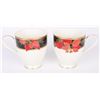 Image 6 : MIKASA L3467 CHRISTMAS EVE FINE CHINA SET FOR 2