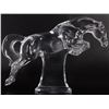 Image 2 : BACCARAT CRYSTAL JUMPING HORSE FIGURINE