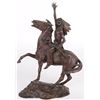 Image 1 : ERNEST BERKE 'RALLYING HIS WARRIORS' BRONZE SCLPT
