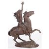 Image 4 : ERNEST BERKE 'RALLYING HIS WARRIORS' BRONZE SCLPT
