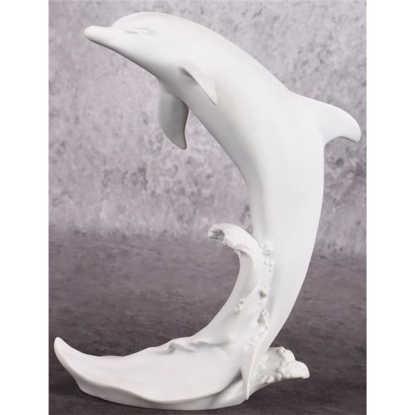 KAISER BISQUE PORCELAIN DOLPHIN GERMAN MADE
