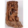 Image 2 : AFRICAN THEMED HAND-CARVED WILDLIFE SCENE