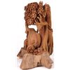 Image 4 : AFRICAN THEMED HAND-CARVED WILDLIFE SCENE