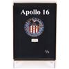 Image 1 : RARE APOLLO 16 MOON DUST VELCRO LUCITE DISPLAY 3/3
