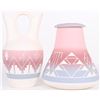 Image 1 : VINTAGE SIGNED SIOUX NATIVE AMERICAN POTTERY VASES