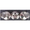 Image 3 : VINTAGE SILVER COMPOTE PEDESTAL BOWLS LOT OF 3