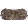 Image 3 : CARVED ONYX BAT TIBETAN STYLE PILLOW FORM