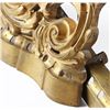 Image 5 : ANTIQUE FRENCH ANDIRON DECORATIVE GILDED PIECES