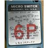 Image 2 : (2) Honeywell #LSA3KP-FP Micro Switches