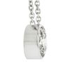 Image 5 : NEW 14k White Gold.84 ctw GIA Round Diamond Solitaire Pendant & Adjustable Chain