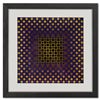 Image 1 : Alom (Purple/Yellow) de la serie Folklore Planetaire by Vasarely (1908-1997)