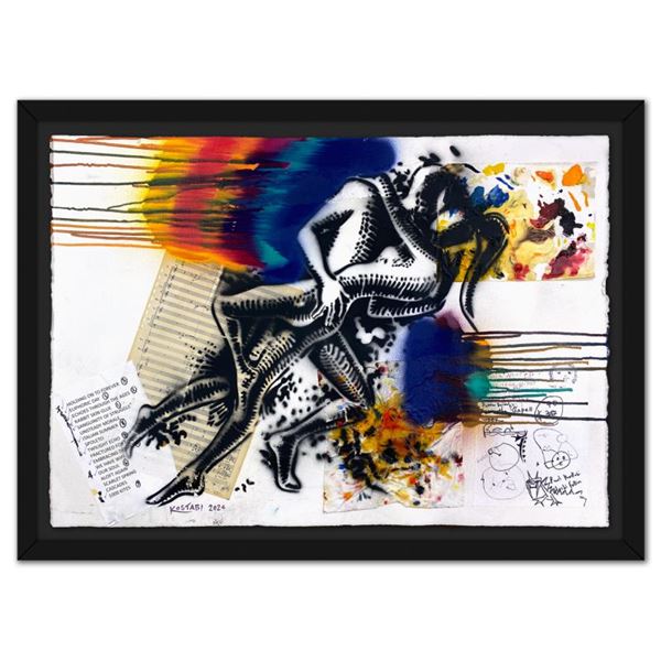 The Moment of Time and Space - New York by Kostabi Original
