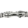 Image 7 : Antique Esemco 10k White Gold 0.03 ctw Diamond Milgrain Filigree Belly Bracelet