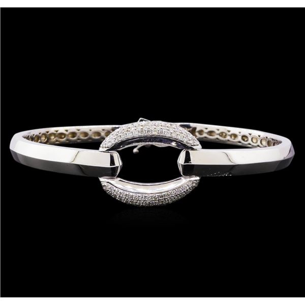 1.09 ctw Diamond Bracelet - 14KT White Gold