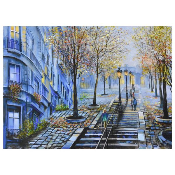 Steps Near Montmartre by Suljakov Vadik