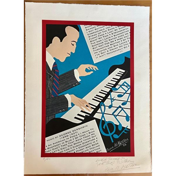 George Gershwin by Pierre H. Matisse