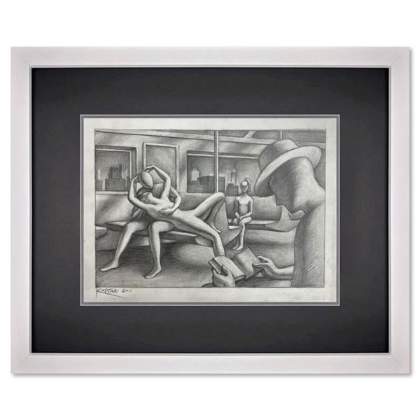 The Commute - New York by Kostabi Original
