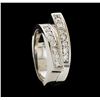 Image 4 : 0.44 ctw Diamond Ring - 14KT White Gold