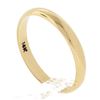 Image 6 : Unisex Classic 14k Yellow Gold 3.1mm Plain Dome Polished Stack Wedding Band Ring