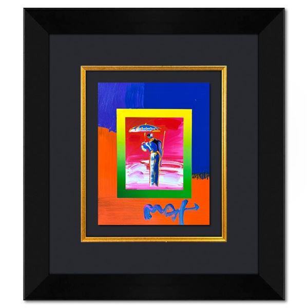 Umbrella Man with Cane by Peter Max