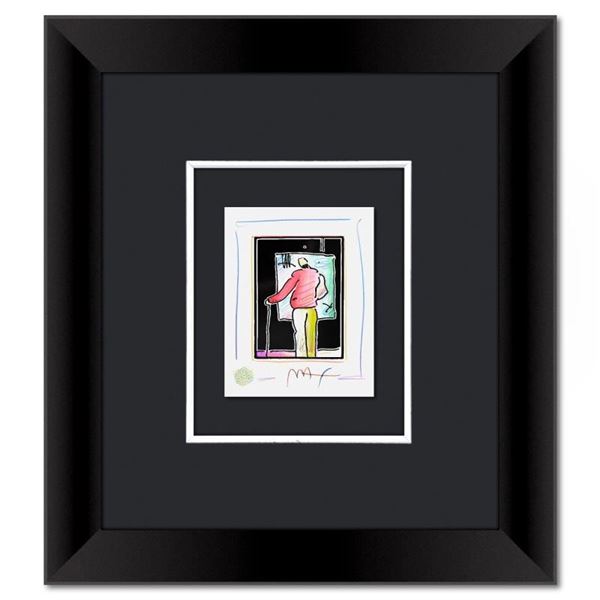 Man at Easel by Peter Max