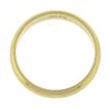 Image 5 : Solid 14k Gold 4.8mm Wide Domed Polished w/ Milgrain Stackable Wedding Band Ring