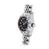 Image 3 : Rolex Ladies Stainless Steel Black Diamond Date Wristwatch 26MM