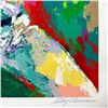 Image 2 : Mike Piazza (Signed by Piazza) by LeRoy Neiman (1921-2012)