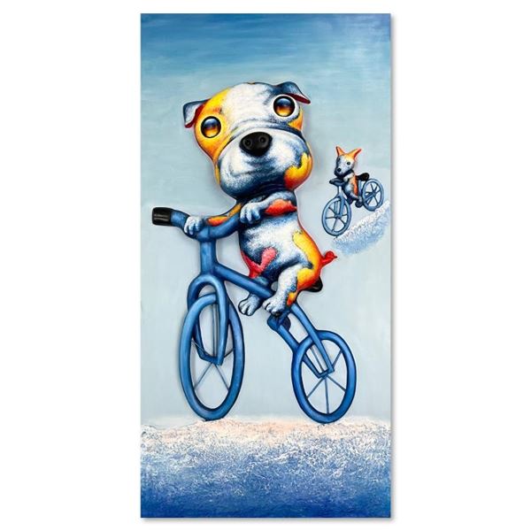 Biking Brothers by Wang, ZhiWu