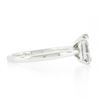 Image 5 : NEW Platinum 1.88 ctw GIA Old Emerald Cut Prong Diamond Solitaire Engagement Rin
