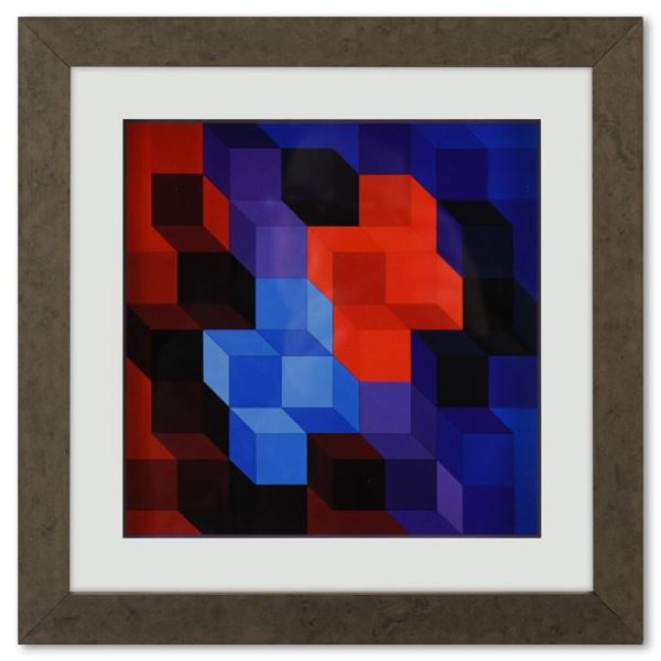Deuton - RB de la serie Hommage A LHexagone by Vasarely (1908-1997)