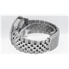 Image 9 : Rolex Mens Stainless Steel Diamond Lugs And Pyramid Bezel Datejust Wristwatch