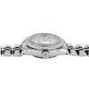 Image 5 : Rolex Ladies Stainless Steel Quickset Silver Index Diamond Bezel Date Watch With