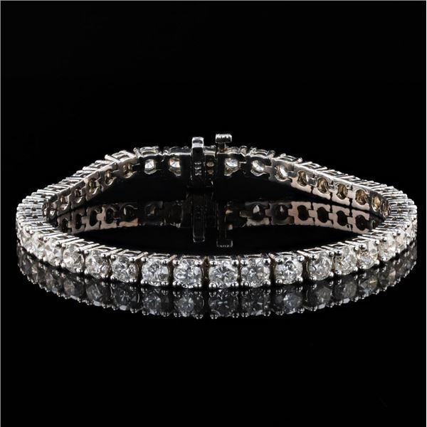 11.88 ctw Diamond 14K White Gold Bracelet