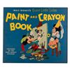 Image 1 : A Walt Disney's Brave Little Tailor Paint and Crayon Book.