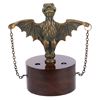 Image 1 : A Haunted Mansion Happy Haunts Bat Stanchion Figure.