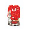 Image 2 : A Bugs Bunny and Gossamer Cookie Jar.