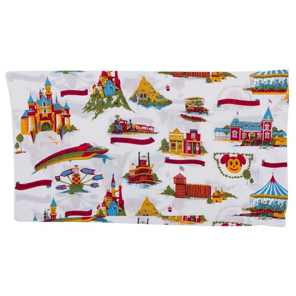 A 1960s Disneyland Pillow Case.